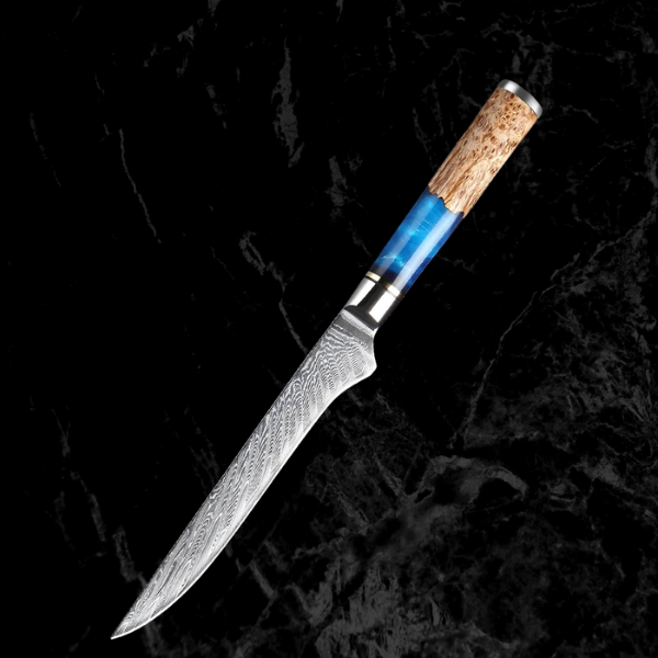 Blue Wave 7-Piece Knife Set. -TOP LINE COLLECTION