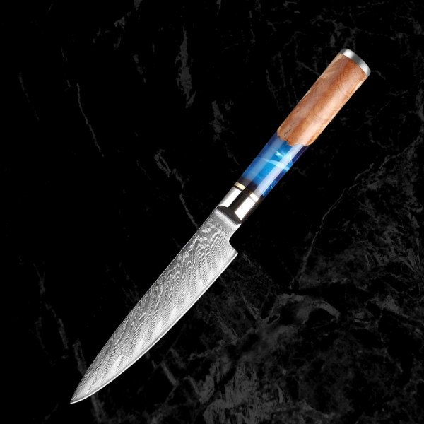 Blue Wave 7-Piece Knife Set. -TOP LINE COLLECTION