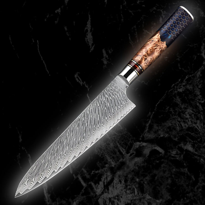 Sophisticate Knife Set 6-Pieces Japanese Damascus Steel