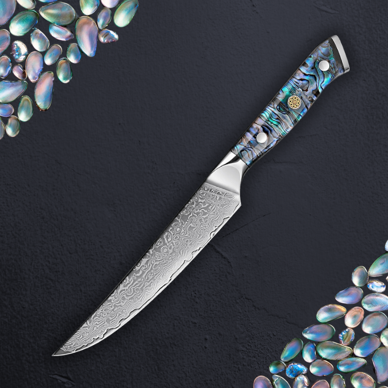 6-Piece Kitchen Knives - Exclusive Abalone Line