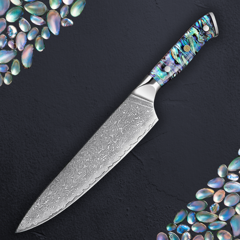 6-Piece Kitchen Knives - Exclusive Abalone Line