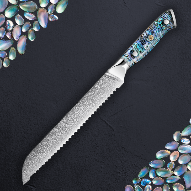 6-Piece Kitchen Knives - Exclusive Abalone Line